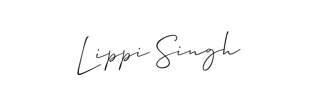 This is the best signature style for the Lippi Singh name. Also you like these signature font (Allison_Script). Mix name signature. Lippi Singh signature style 2 images and pictures png