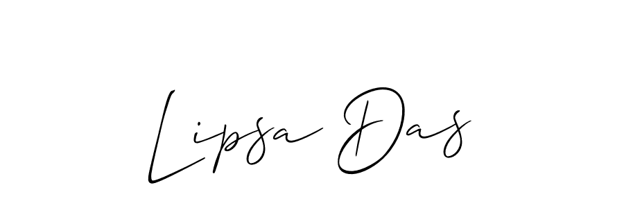 Also we have Lipsa Das name is the best signature style. Create professional handwritten signature collection using Allison_Script autograph style. Lipsa Das signature style 2 images and pictures png