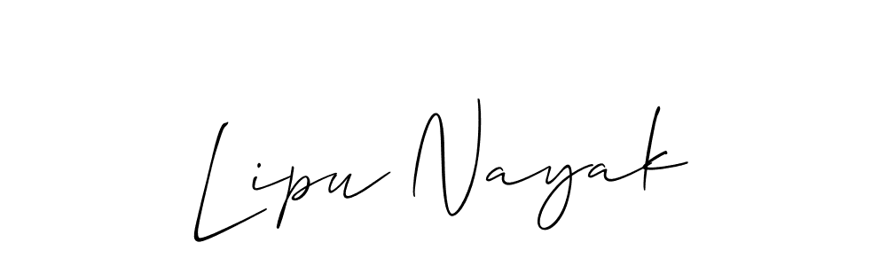 Here are the top 10 professional signature styles for the name Lipu Nayak. These are the best autograph styles you can use for your name. Lipu Nayak signature style 2 images and pictures png