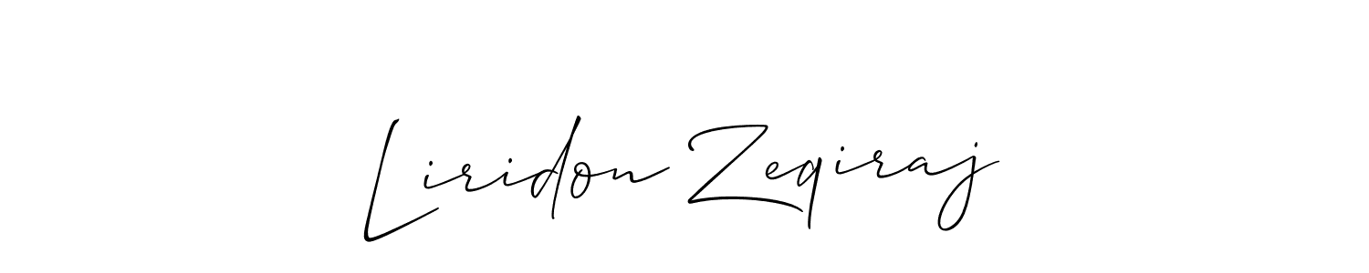 Once you've used our free online signature maker to create your best signature Allison_Script style, it's time to enjoy all of the benefits that Liridon Zeqiraj name signing documents. Liridon Zeqiraj signature style 2 images and pictures png