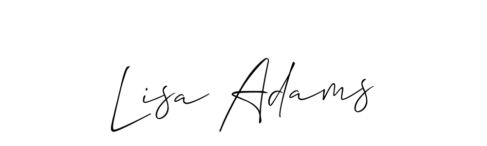 You can use this online signature creator to create a handwritten signature for the name Lisa Adams. This is the best online autograph maker. Lisa Adams signature style 2 images and pictures png