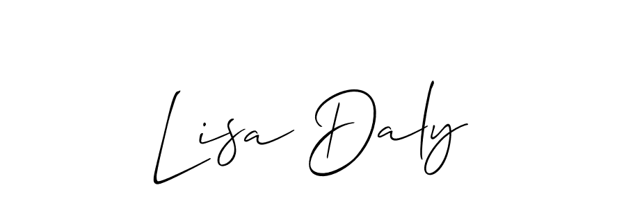 Check out images of Autograph of Lisa Daly name. Actor Lisa Daly Signature Style. Allison_Script is a professional sign style online. Lisa Daly signature style 2 images and pictures png