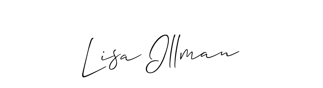 Check out images of Autograph of Lisa Illman name. Actor Lisa Illman Signature Style. Allison_Script is a professional sign style online. Lisa Illman signature style 2 images and pictures png