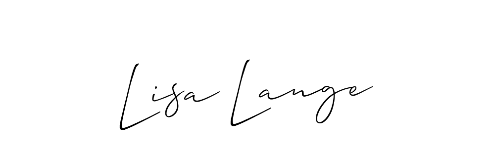 See photos of Lisa Lange official signature by Spectra . Check more albums & portfolios. Read reviews & check more about Allison_Script font. Lisa Lange signature style 2 images and pictures png