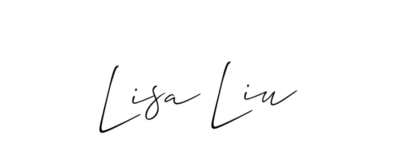 Here are the top 10 professional signature styles for the name Lisa Liu. These are the best autograph styles you can use for your name. Lisa Liu signature style 2 images and pictures png