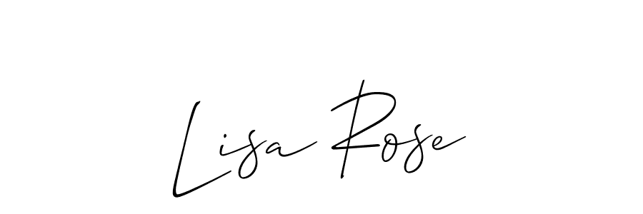 Once you've used our free online signature maker to create your best signature Allison_Script style, it's time to enjoy all of the benefits that Lisa Rose name signing documents. Lisa Rose signature style 2 images and pictures png