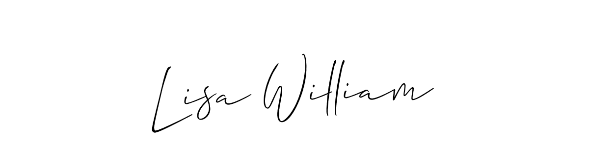 You can use this online signature creator to create a handwritten signature for the name Lisa William. This is the best online autograph maker. Lisa William signature style 2 images and pictures png