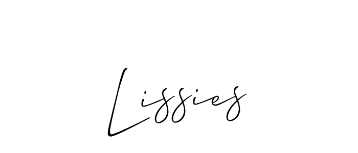 This is the best signature style for the Lissies name. Also you like these signature font (Allison_Script). Mix name signature. Lissies signature style 2 images and pictures png