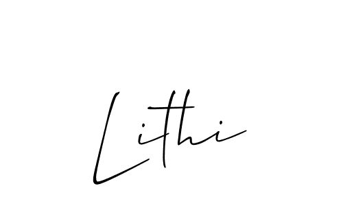 Similarly Allison_Script is the best handwritten signature design. Signature creator online .You can use it as an online autograph creator for name Lithi. Lithi signature style 2 images and pictures png