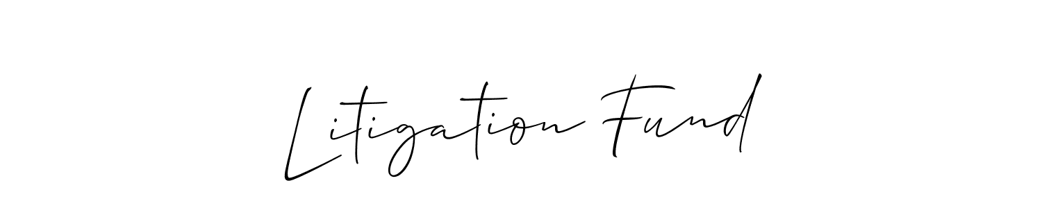 You can use this online signature creator to create a handwritten signature for the name Litigation Fund. This is the best online autograph maker. Litigation Fund signature style 2 images and pictures png