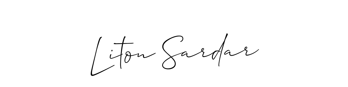 See photos of Liton Sardar official signature by Spectra . Check more albums & portfolios. Read reviews & check more about Allison_Script font. Liton Sardar signature style 2 images and pictures png