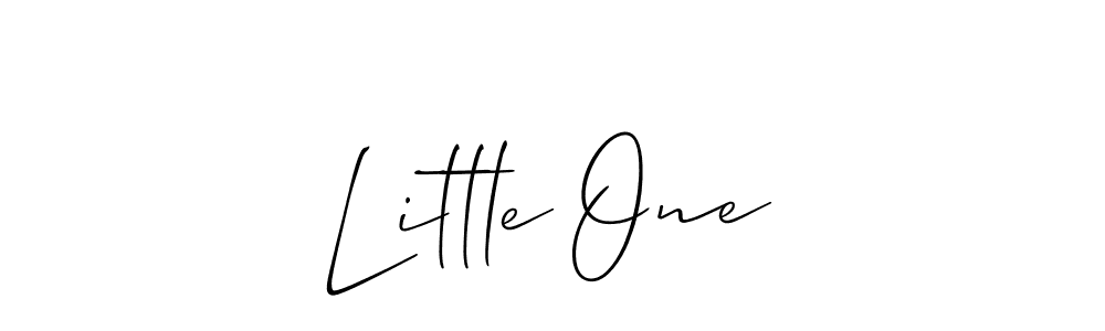 How to Draw Little One signature style? Allison_Script is a latest design signature styles for name Little One. Little One signature style 2 images and pictures png