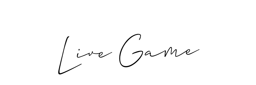 This is the best signature style for the Live Game name. Also you like these signature font (Allison_Script). Mix name signature. Live Game signature style 2 images and pictures png
