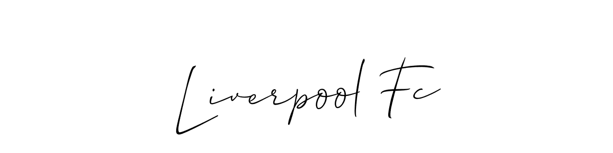 How to make Liverpool Fc name signature. Use Allison_Script style for creating short signs online. This is the latest handwritten sign. Liverpool Fc signature style 2 images and pictures png