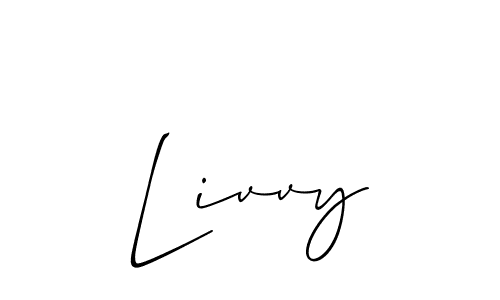 Here are the top 10 professional signature styles for the name Livvy. These are the best autograph styles you can use for your name. Livvy signature style 2 images and pictures png