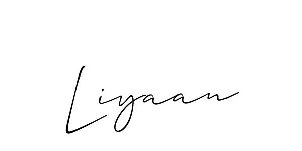 How to Draw Liyaan signature style? Allison_Script is a latest design signature styles for name Liyaan. Liyaan signature style 2 images and pictures png