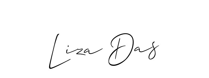 Make a short Liza Das signature style. Manage your documents anywhere anytime using Allison_Script. Create and add eSignatures, submit forms, share and send files easily. Liza Das signature style 2 images and pictures png