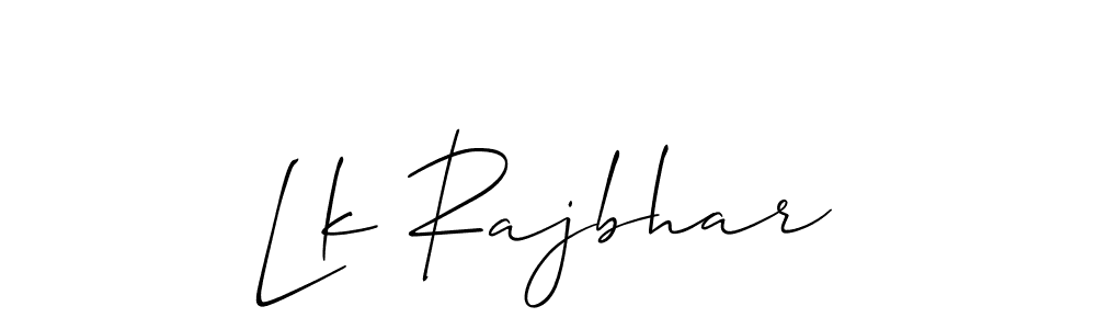 Once you've used our free online signature maker to create your best signature Allison_Script style, it's time to enjoy all of the benefits that Lk Rajbhar name signing documents. Lk Rajbhar signature style 2 images and pictures png