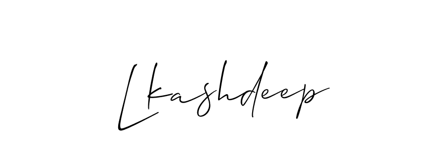 Also You can easily find your signature by using the search form. We will create Lkashdeep name handwritten signature images for you free of cost using Allison_Script sign style. Lkashdeep signature style 2 images and pictures png