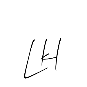 Check out images of Autograph of Lkl name. Actor Lkl Signature Style. Allison_Script is a professional sign style online. Lkl signature style 2 images and pictures png