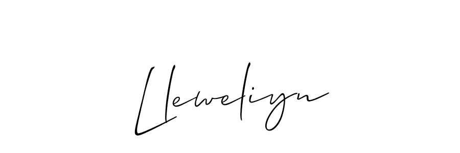 The best way (Allison_Script) to make a short signature is to pick only two or three words in your name. The name Lleweliyn include a total of six letters. For converting this name. Lleweliyn signature style 2 images and pictures png