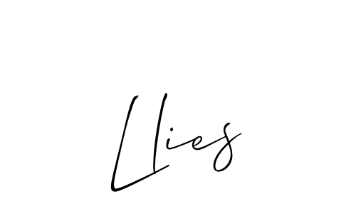 This is the best signature style for the Llies name. Also you like these signature font (Allison_Script). Mix name signature. Llies signature style 2 images and pictures png
