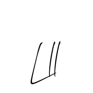 How to make Lll signature? Allison_Script is a professional autograph style. Create handwritten signature for Lll name. Lll signature style 2 images and pictures png