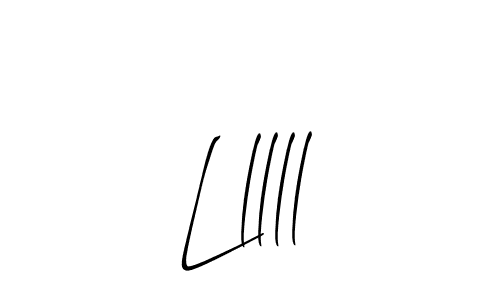 How to make Lllll name signature. Use Allison_Script style for creating short signs online. This is the latest handwritten sign. Lllll signature style 2 images and pictures png