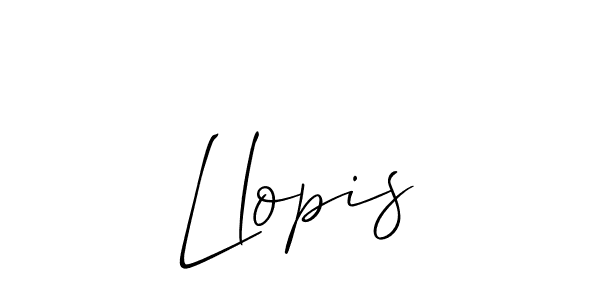 See photos of Llopis official signature by Spectra . Check more albums & portfolios. Read reviews & check more about Allison_Script font. Llopis signature style 2 images and pictures png