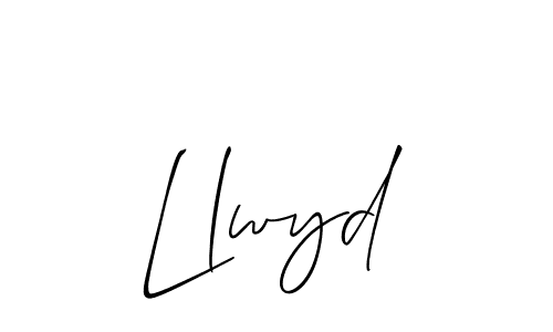 Also we have Llwyd name is the best signature style. Create professional handwritten signature collection using Allison_Script autograph style. Llwyd signature style 2 images and pictures png