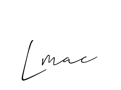 Make a beautiful signature design for name Lmac. Use this online signature maker to create a handwritten signature for free. Lmac signature style 2 images and pictures png