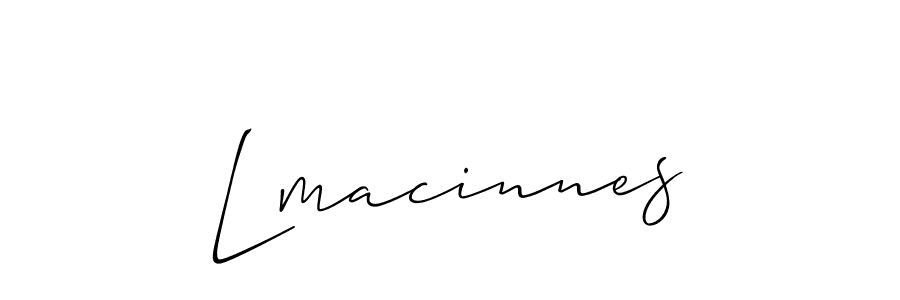 It looks lik you need a new signature style for name Lmacinnes. Design unique handwritten (Allison_Script) signature with our free signature maker in just a few clicks. Lmacinnes signature style 2 images and pictures png
