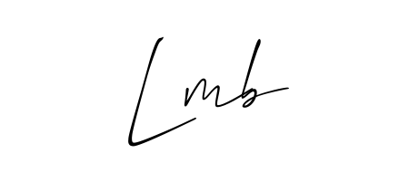 Best and Professional Signature Style for Lmb. Allison_Script Best Signature Style Collection. Lmb signature style 2 images and pictures png