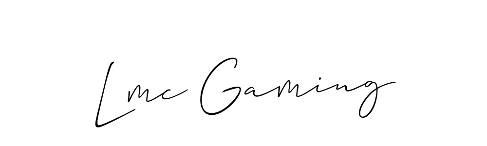 See photos of Lmc Gaming official signature by Spectra . Check more albums & portfolios. Read reviews & check more about Allison_Script font. Lmc Gaming signature style 2 images and pictures png