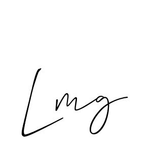 You should practise on your own different ways (Allison_Script) to write your name (Lmg) in signature. don't let someone else do it for you. Lmg signature style 2 images and pictures png