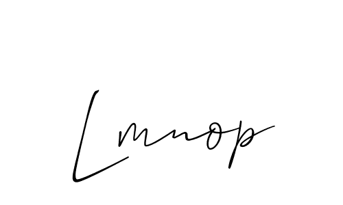 Lmnop stylish signature style. Best Handwritten Sign (Allison_Script) for my name. Handwritten Signature Collection Ideas for my name Lmnop. Lmnop signature style 2 images and pictures png