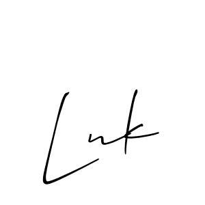 Make a beautiful signature design for name Lnk. Use this online signature maker to create a handwritten signature for free. Lnk signature style 2 images and pictures png