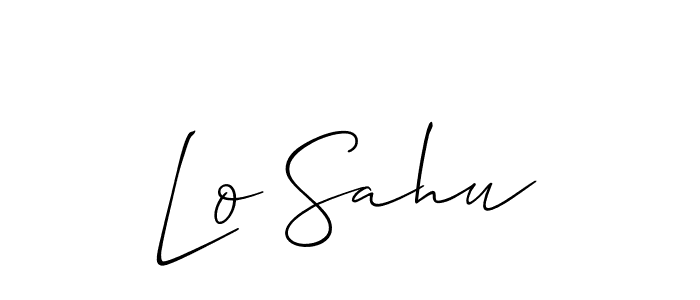 This is the best signature style for the Lo Sahu name. Also you like these signature font (Allison_Script). Mix name signature. Lo Sahu signature style 2 images and pictures png