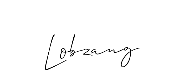 Similarly Allison_Script is the best handwritten signature design. Signature creator online .You can use it as an online autograph creator for name Lobzang. Lobzang signature style 2 images and pictures png
