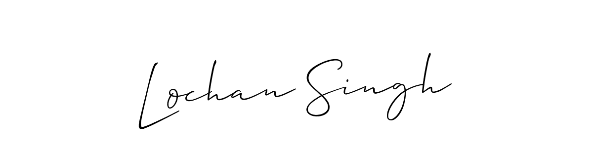 Make a short Lochan Singh signature style. Manage your documents anywhere anytime using Allison_Script. Create and add eSignatures, submit forms, share and send files easily. Lochan Singh signature style 2 images and pictures png