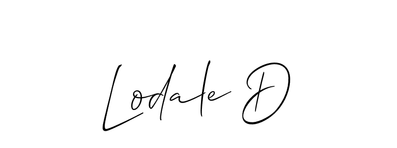 This is the best signature style for the Lodale D name. Also you like these signature font (Allison_Script). Mix name signature. Lodale D signature style 2 images and pictures png