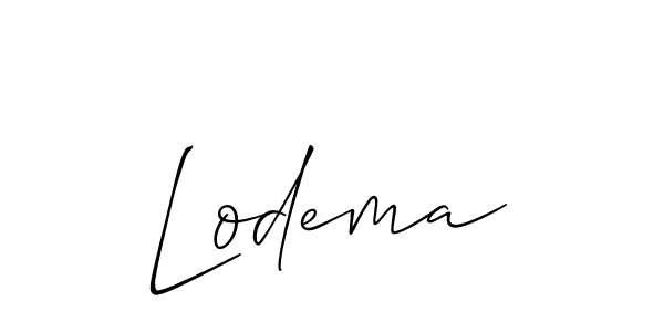 Once you've used our free online signature maker to create your best signature Allison_Script style, it's time to enjoy all of the benefits that Lodema name signing documents. Lodema signature style 2 images and pictures png