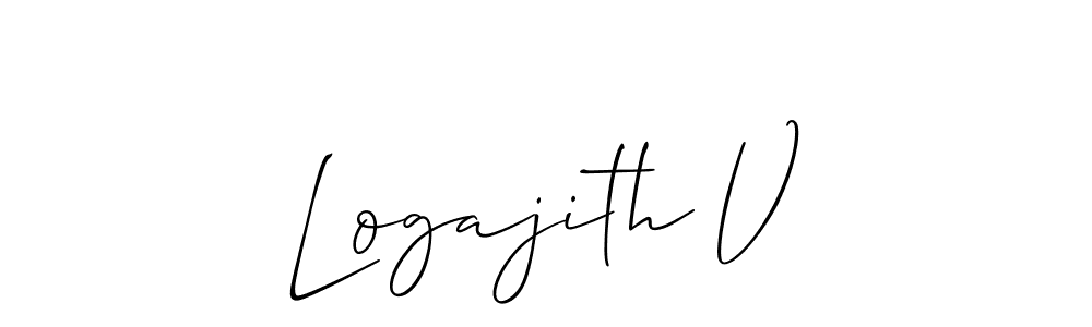 Make a short Logajith V signature style. Manage your documents anywhere anytime using Allison_Script. Create and add eSignatures, submit forms, share and send files easily. Logajith V signature style 2 images and pictures png