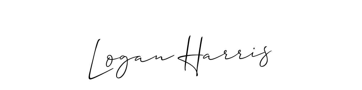 Make a beautiful signature design for name Logan Harris. Use this online signature maker to create a handwritten signature for free. Logan Harris signature style 2 images and pictures png