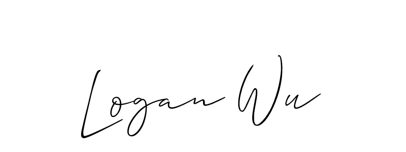 Here are the top 10 professional signature styles for the name Logan Wu. These are the best autograph styles you can use for your name. Logan Wu signature style 2 images and pictures png