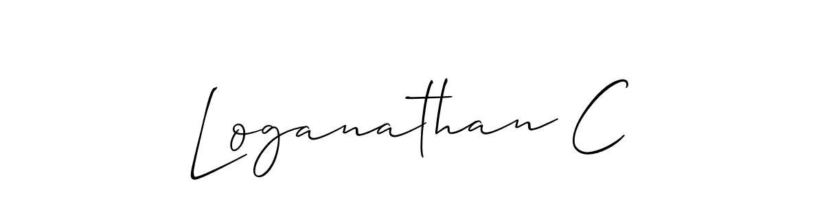 You can use this online signature creator to create a handwritten signature for the name Loganathan C. This is the best online autograph maker. Loganathan C signature style 2 images and pictures png