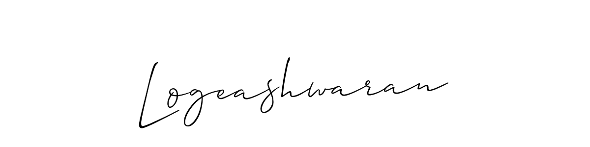 Make a short Logeashwaran signature style. Manage your documents anywhere anytime using Allison_Script. Create and add eSignatures, submit forms, share and send files easily. Logeashwaran signature style 2 images and pictures png