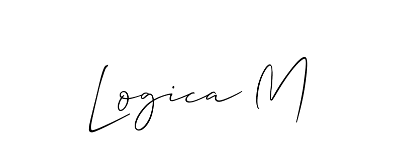 Make a short Logica M signature style. Manage your documents anywhere anytime using Allison_Script. Create and add eSignatures, submit forms, share and send files easily. Logica M signature style 2 images and pictures png