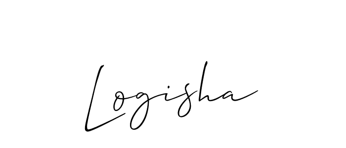 Make a short Logisha signature style. Manage your documents anywhere anytime using Allison_Script. Create and add eSignatures, submit forms, share and send files easily. Logisha signature style 2 images and pictures png