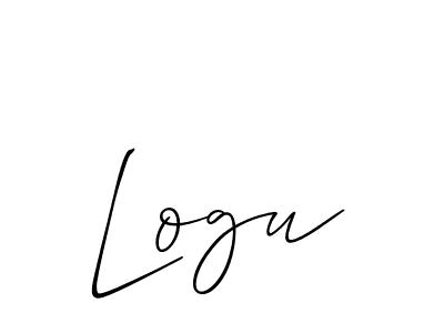 This is the best signature style for the Logu name. Also you like these signature font (Allison_Script). Mix name signature. Logu signature style 2 images and pictures png